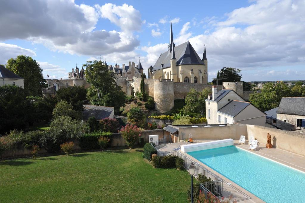 Hotel Spa Le Relais Du Bellay Montreuil-Bellay Exteriör bild